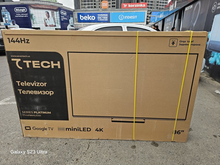 Премиум телевизор 867TECH Qled MiniLED 144HZ От официального дилера