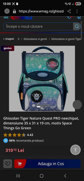 Ghiozdan Herlitz copii