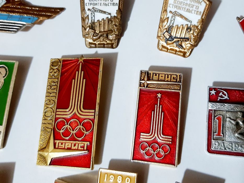 Значки СССР по 500 тг
