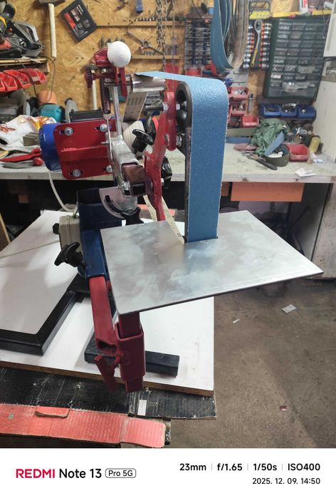 slefuitor cu banda continua. 1,1 kw