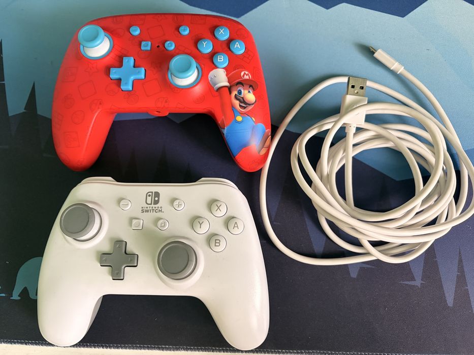 Nintendo swicth oled cu multe accesori si jocuri incluse