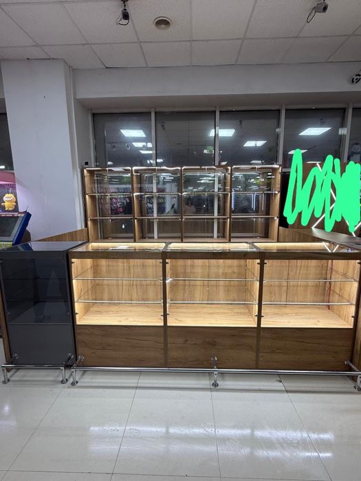 Витрины шириной 2метра и 3метра