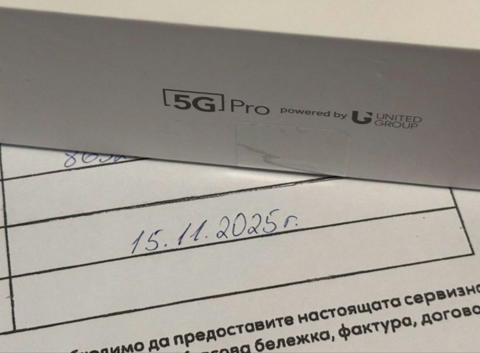 ЗАПЕЧАТАН 256GB Vivacom 5G Pro Гаранция Vivacom 2027 г. Black | Черен