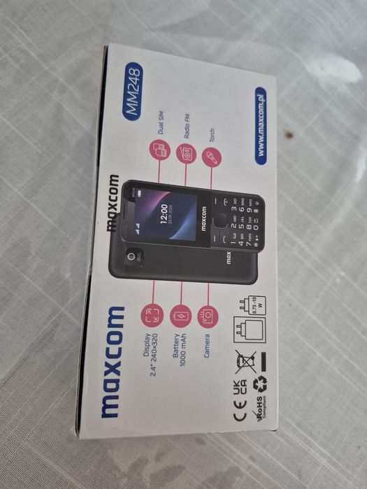 Telefon Maxcom cu butoane nou sigilat