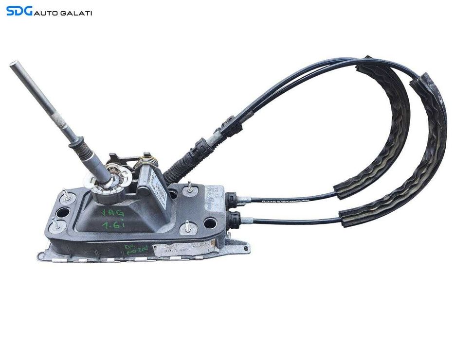 Timonerie Ansamblu Maneta Schimbator cu Sufe Cutie Viteze Manuala in 5 Trepte Skoda Octavia 2 1.6 Benzina 2004 - 2013 Cod 1K0711049BL [N2997]