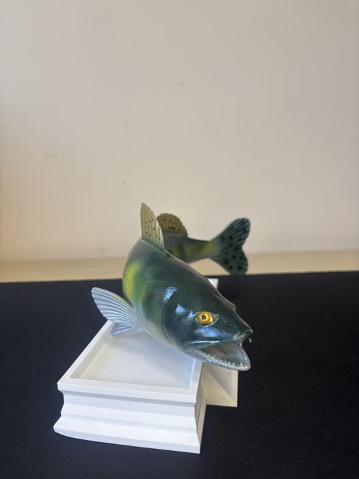 Трофей за рибари с персонализиран надпис