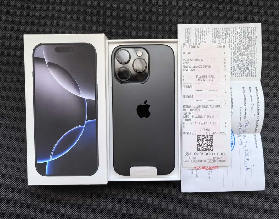 iPhone 16 Pro 256GB с Гаранция