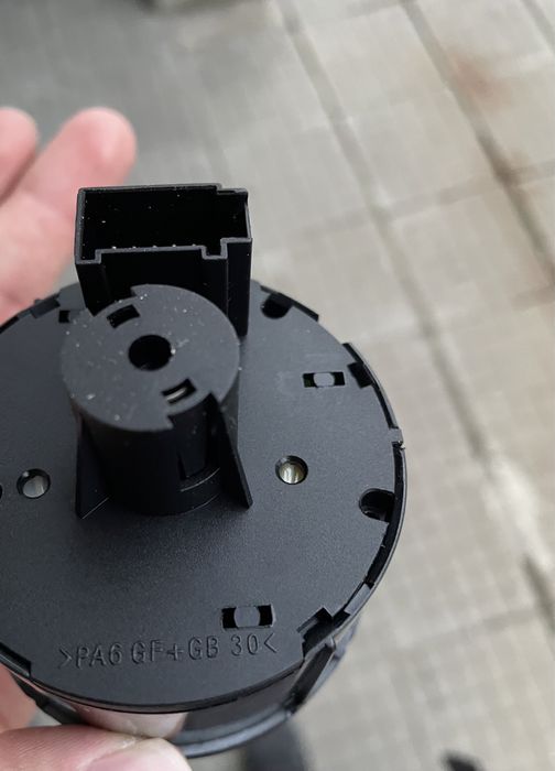 Ключ за фарове хром, копчета VW Golf 6