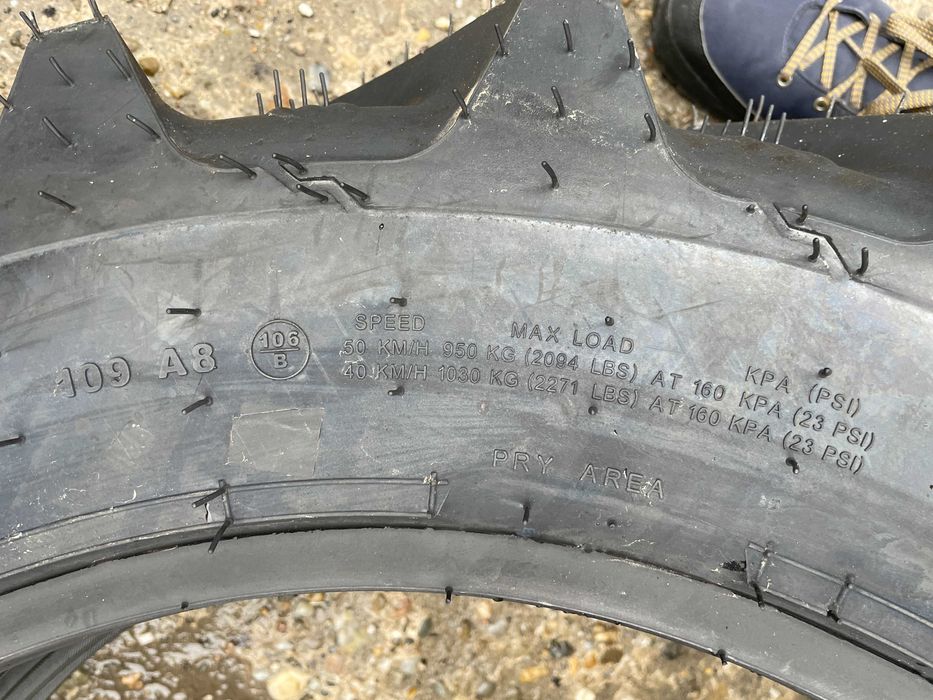 250/85R24 marca OZKA cauciucuri noi radiale pentru tractor fata