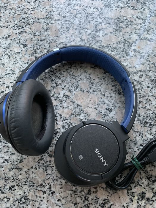 Casti Bluetooth SONY MDR-ZX770BN Blue, Over The Ear