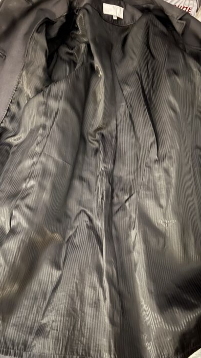 Palton/ trench negru Sisters Point