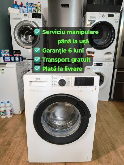 Mașină de Spălat Rufe Beko cu Uscător ~ REDUCERI DE PRIMĂVARĂ ~