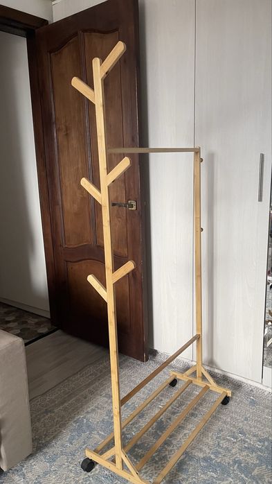 Вешалка для одежды, бамбук