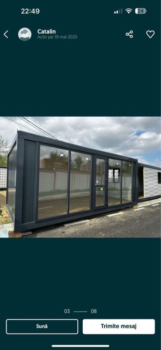 Vand container modular