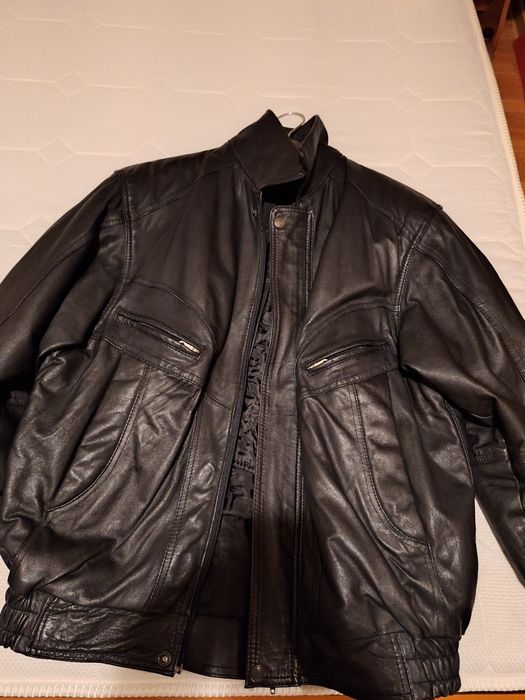 Geaca de piele de calitate - bărbați