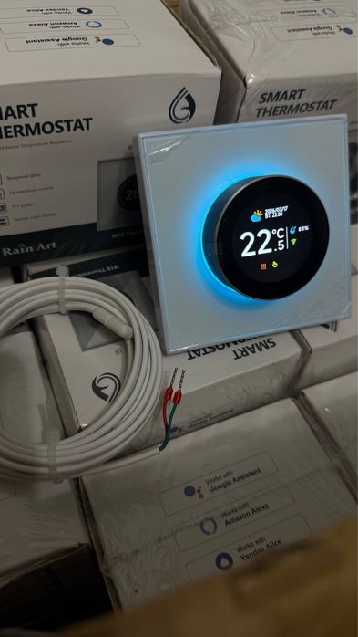 комнатный термостат для водяного теплого пола терморегулятор отопления