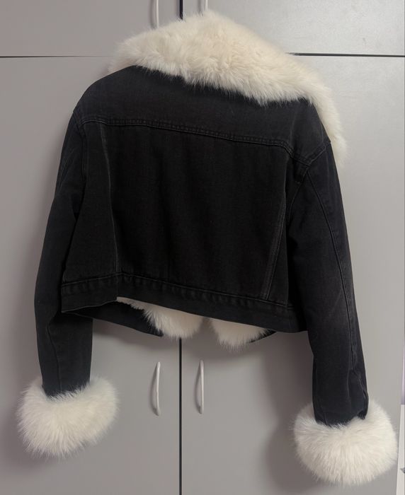 Якета (червено, черно, черен деним )