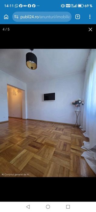 Apartament  la parter cu 2 camere zona Vlaicu vis a vis de Kaufland