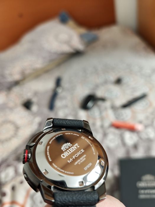 Orient M-Force RA-AC0L09R00B Red Dial – Full Box