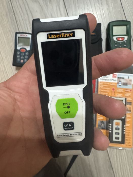 Telemetru laser Bosch , Leica .Mitsutomo
