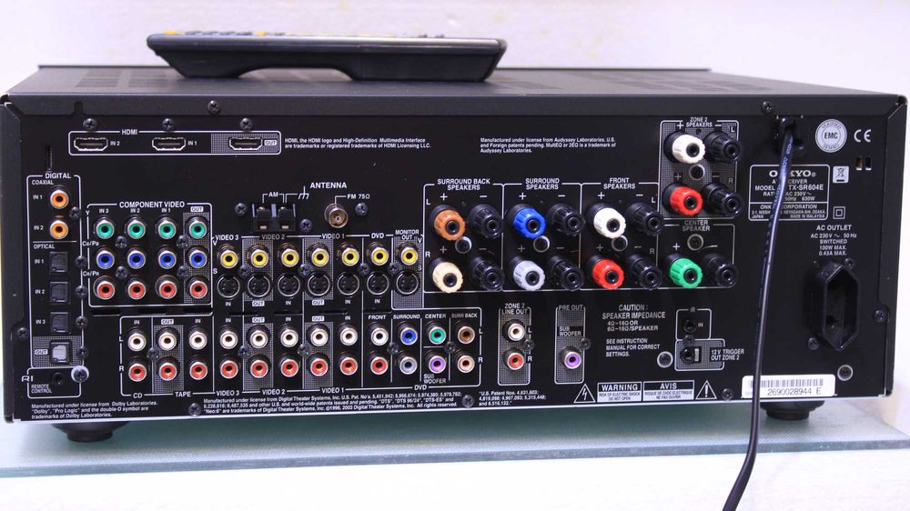 Statie/Tuner Onkyo,2x115W+telecomanda.