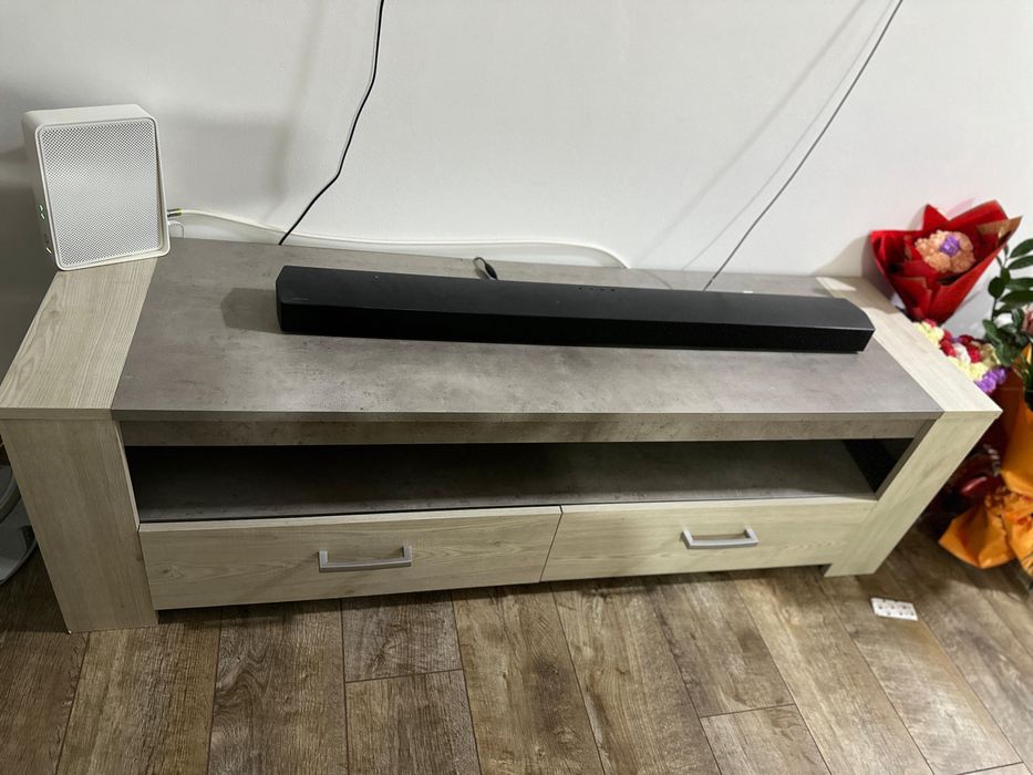 Comoda tv cu doua sertare