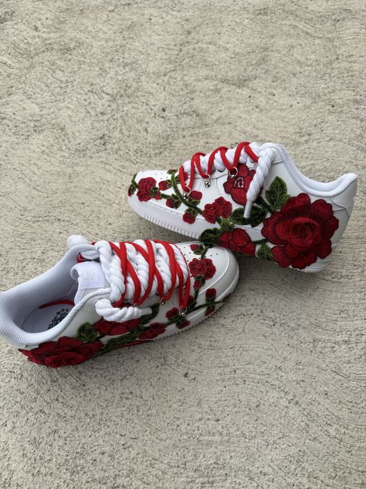 Nike Air Force 1 Red Blossom Edition