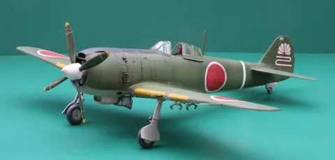 Сборная модель самолета Ki-84 Hayate (Hasegawa, 1/48)