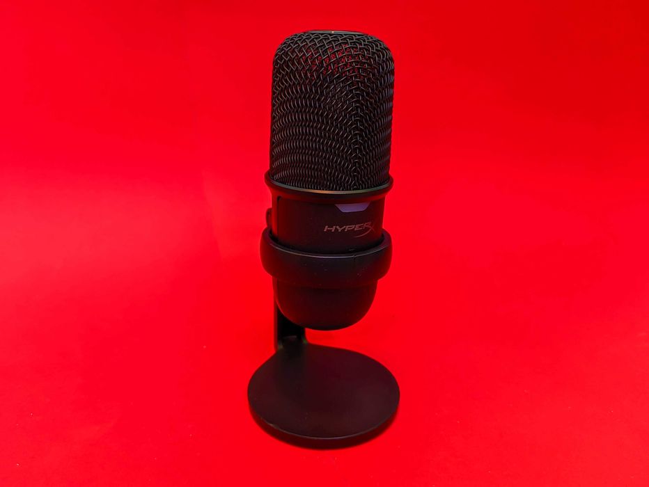 HyperX SoloCast USB Микрофон за Гейминг, Стрийм, Подкаст, PC, PS4, PS5 Като нов