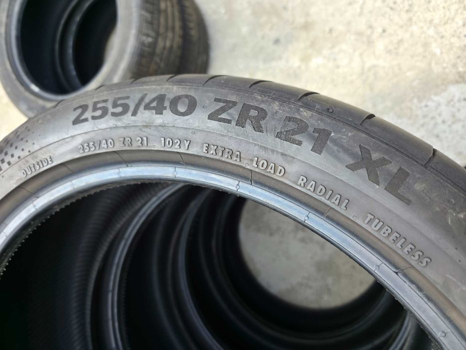 4 Anvelope de VARA - 255/40/21 102Y XL - Continental Sport Contact 6 RO1 - CA NOI - DOT 2024 !