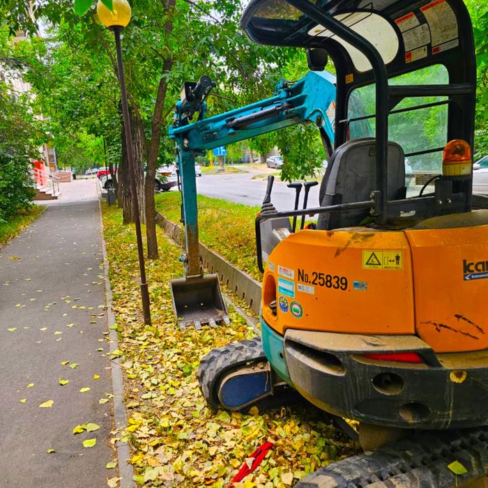 Услуги мини экскаватора частные и коммерция