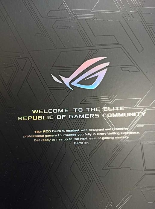 ЧИСТО НОВИ Геймърски слушалки Asus ROG Delta S (ПРЕМИУМ КЛАС).