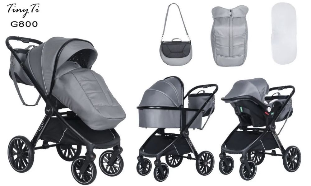 Коляска 4в1 супер универсальная, все новое