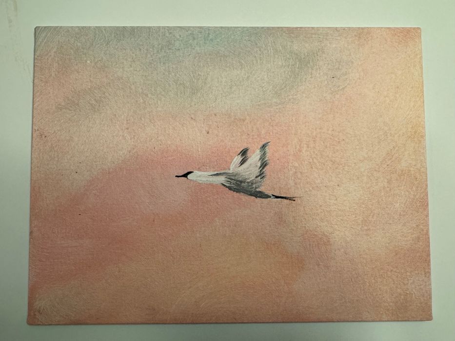 Картина “Есенен полет”  единствен оригинал