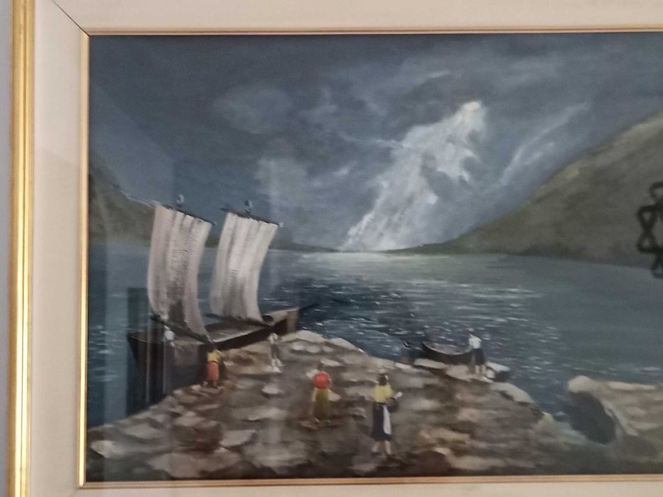 Картина маслени бои върху платно