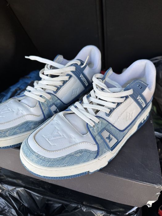 lv trainers blue