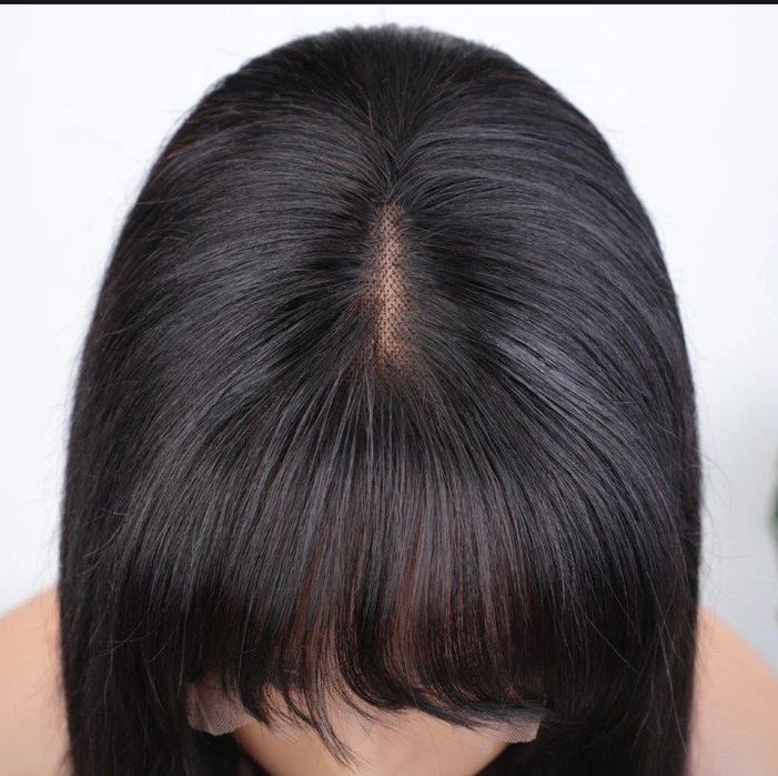 женский парик, натуральный женский парик, недорогой парик.