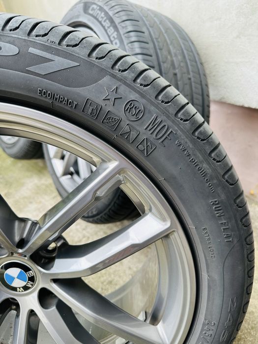 Jante 18 Originale BMW G30 - G31  M  Pachet Pirelli Run Flat