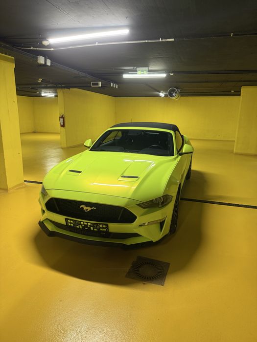Ford Mustang GT 2020 5.0 Cabrio - Colant Atomic Lime Limited Edition