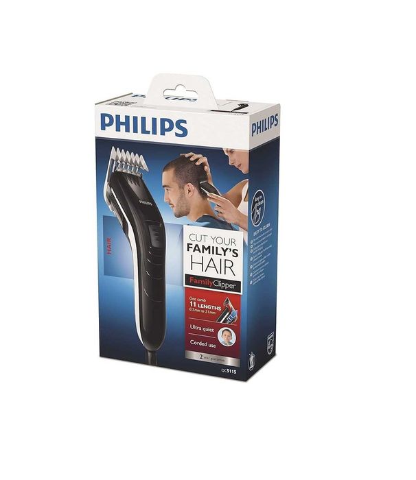 Машинка за подстригване Philips QC5115/15, 3 - 21 мм, 10 степени Black