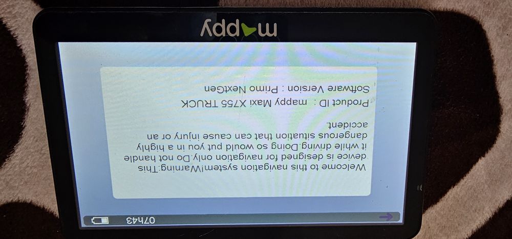 Gps mașina mica-camion-duba 3,5T  IGO Primo