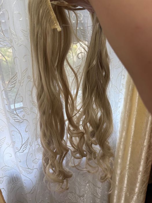 Extensii de păr blonde