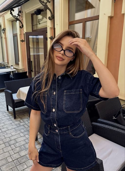Джинсовый комбинезон от ZARA
