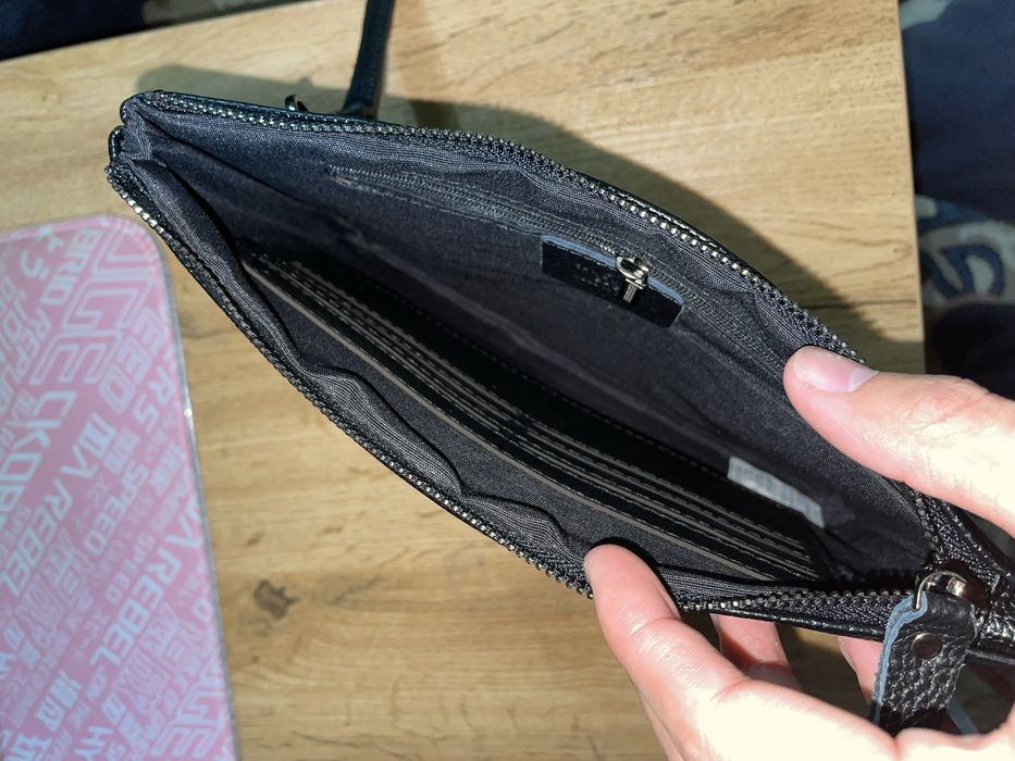 Клатч мужской кожаный новый