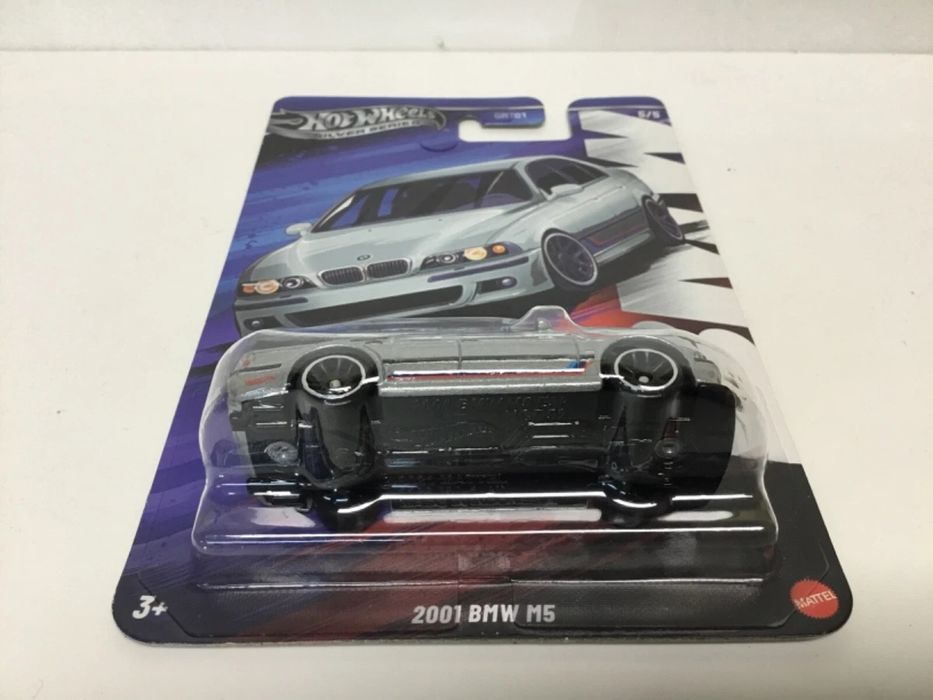 Модель BMW M5 E39 Hot Wheels Silver Series