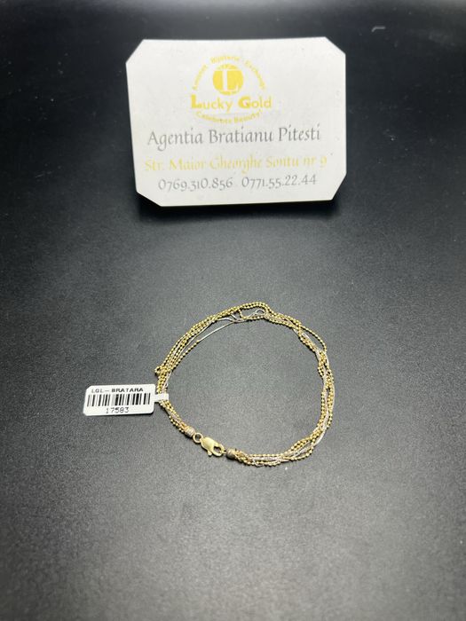 Bratara au 14k 3,06 gr lungime 18 cm cod 17583
