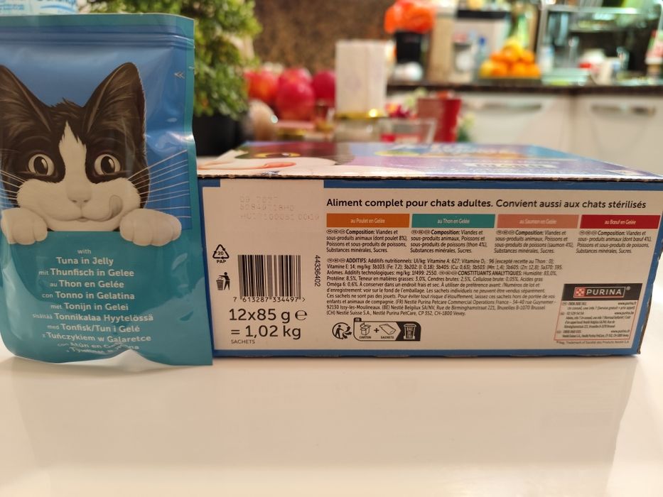 Феликс Purina 24 пакетчета х85 грама палч за котка