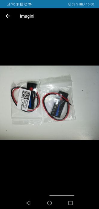 Buzzer Voltmetru Tester Acumulatori 1-8S Lipo/Li-ion//Li-Fe cu alarma