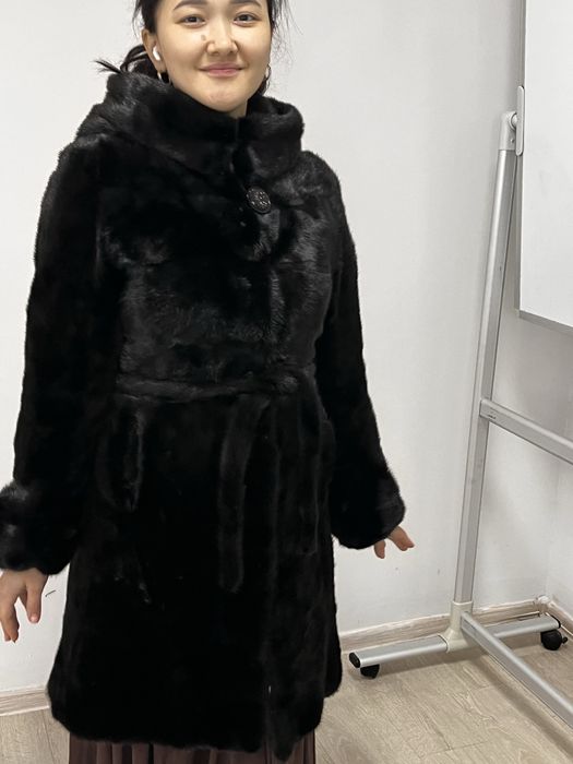 Норковая шуба бу