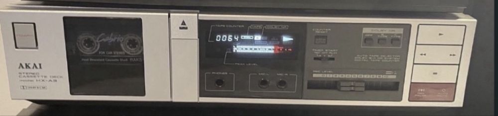 Casetofon deck akai